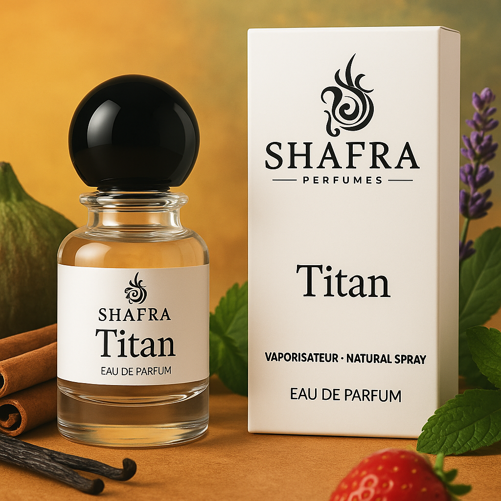 Titan – Warm Spicy Vanilla Perfume with Fruity & Aromatic Notes (Unisex)