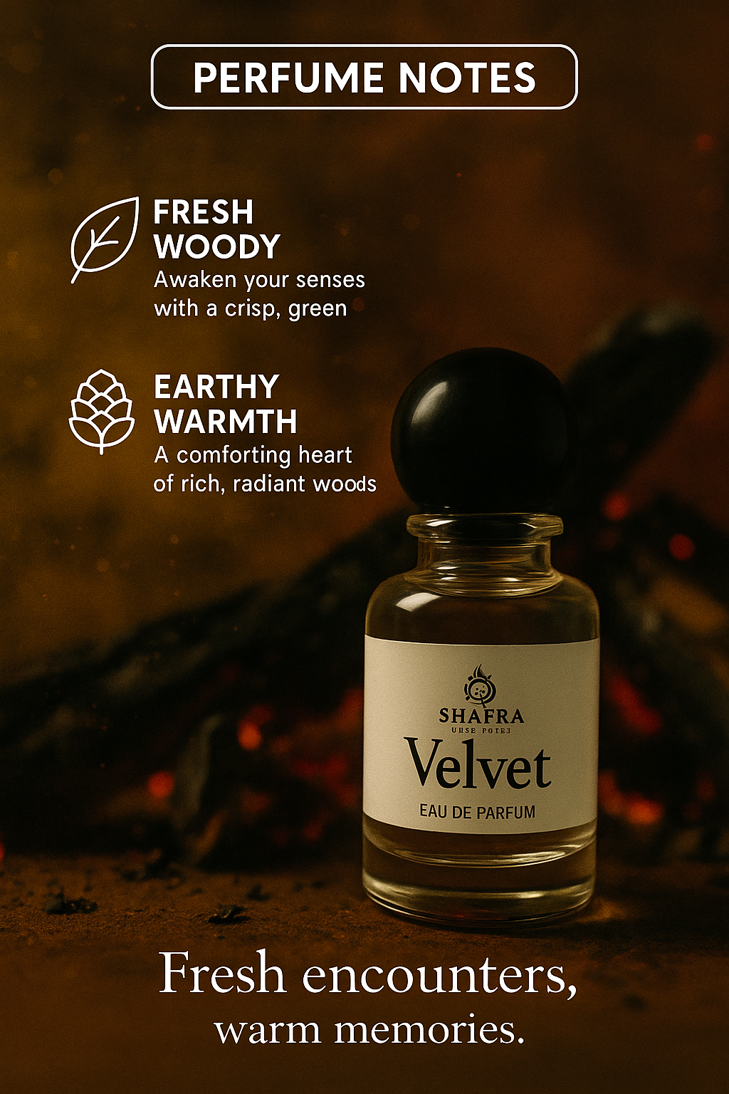 Fresh, Spicy, Floral & Woody Scent