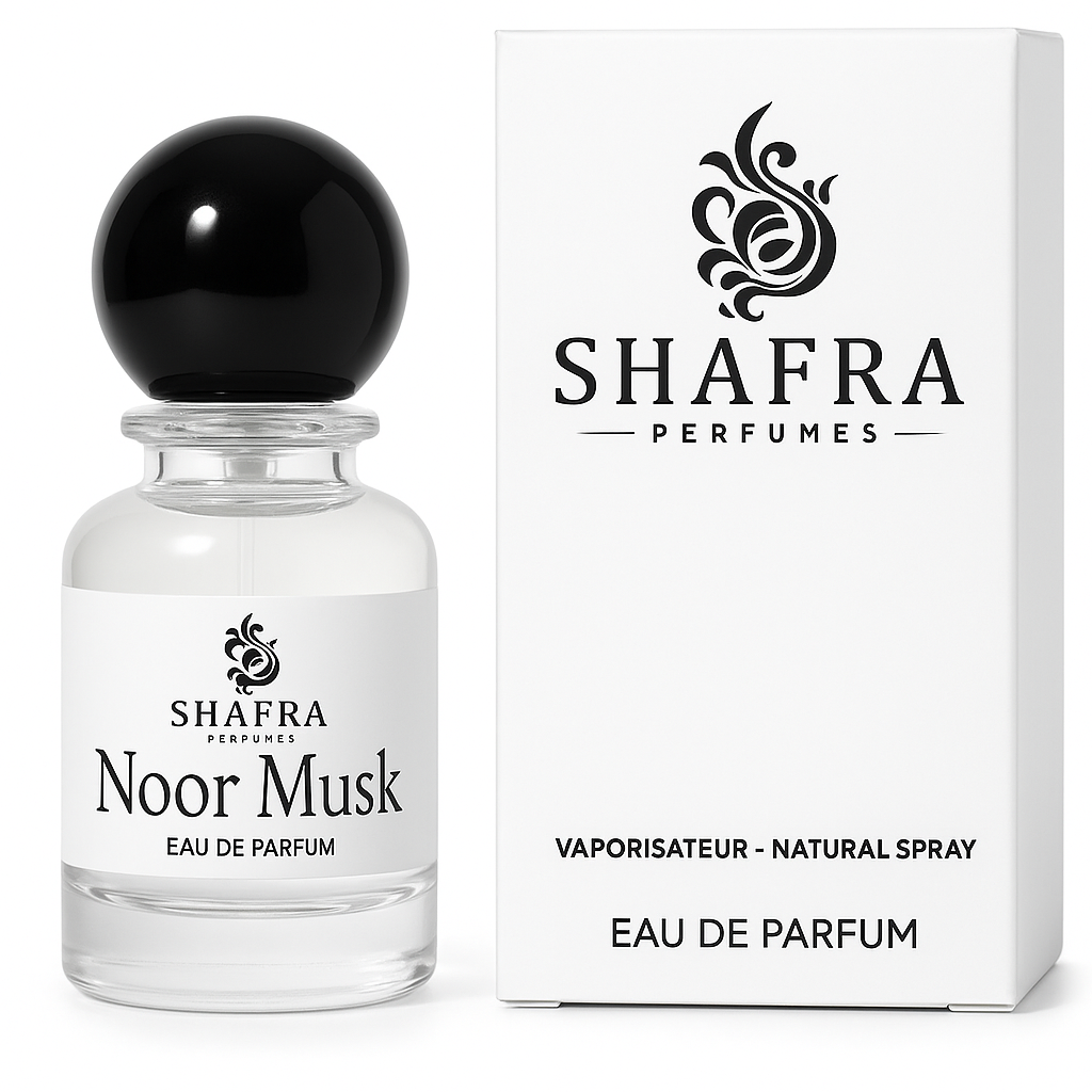 Long-Lasting Musk, Powdery & Amber Wood Fragrance