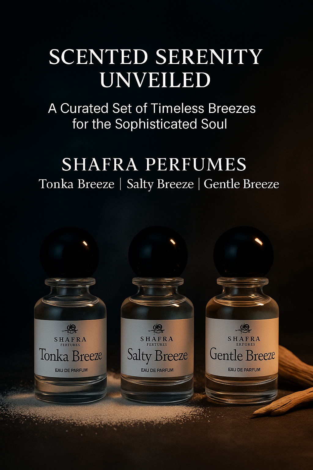 Long-Lasting Unisex Eau De Parfum (30ml x 3)