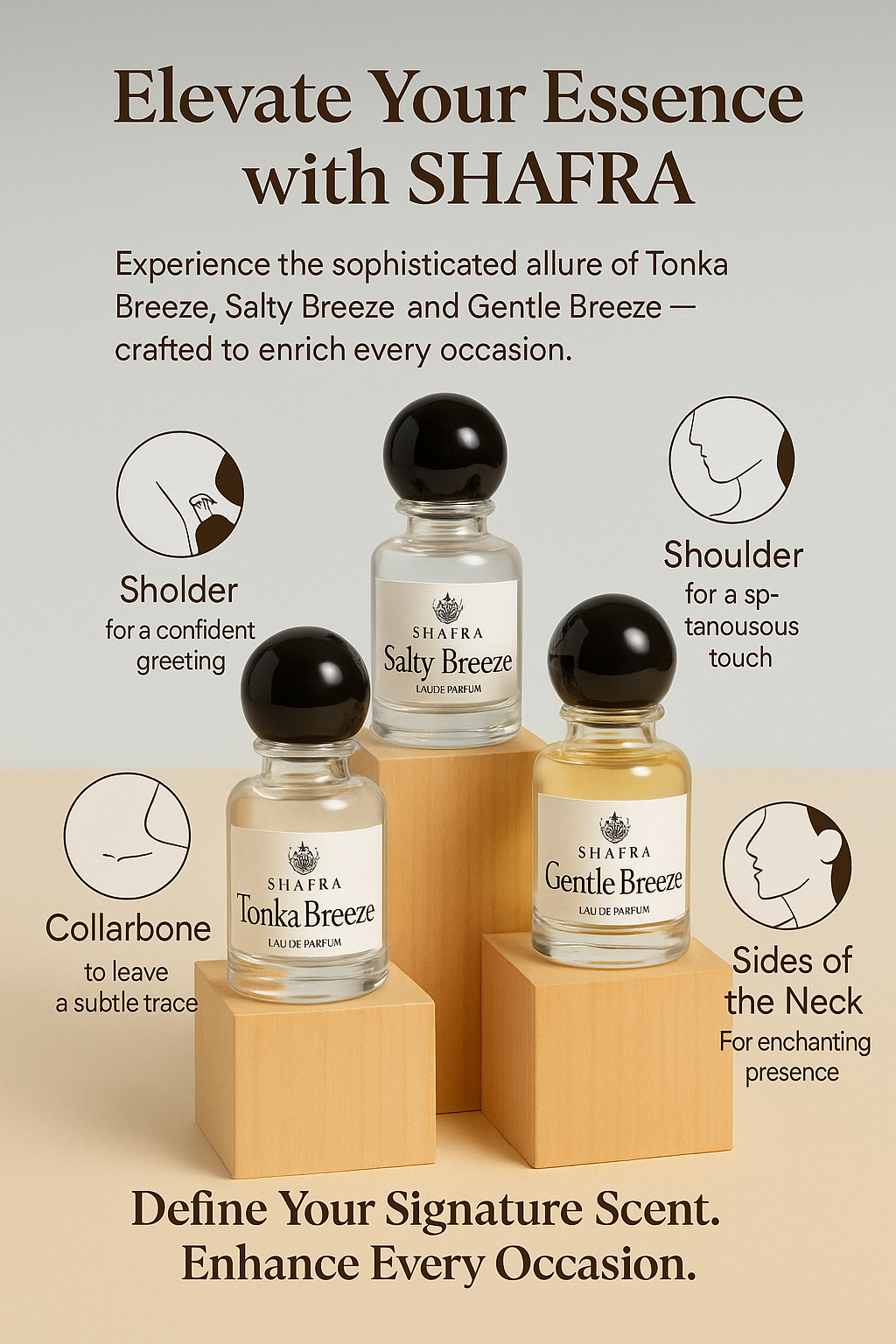 Long-Lasting Unisex Eau De Parfum (30ml x 3)