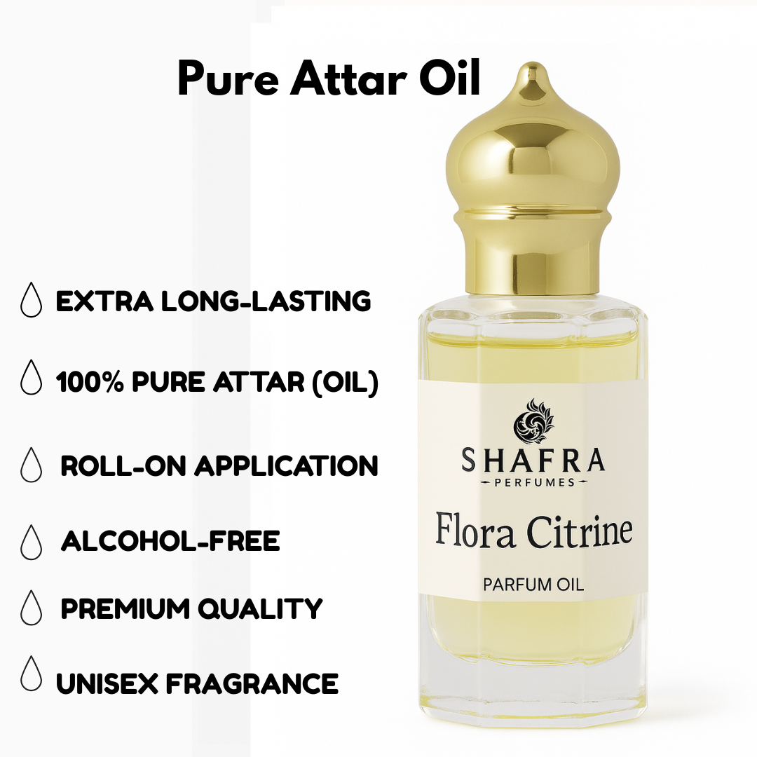 Citrus-Infused Floral Long-Lasting Roll-On Fragrance