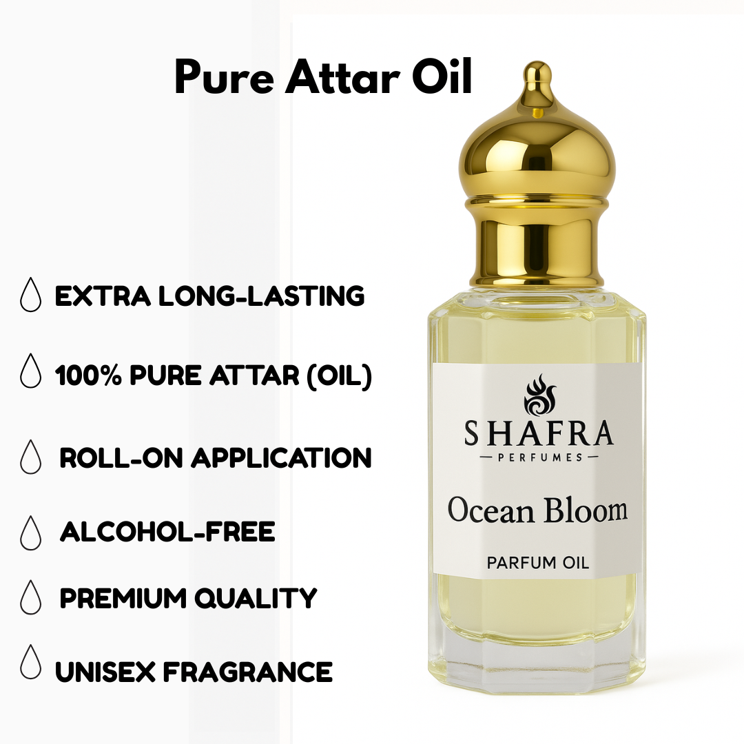 Fresh Aquatic-Floral Long-Lasting Roll-On Fragrance