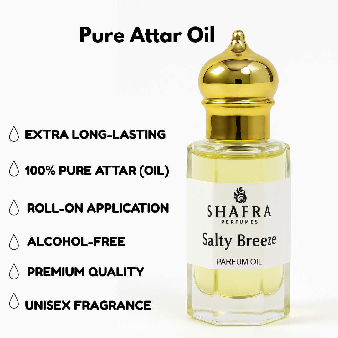 Fresh, Aquatic & Breezy Long-Lasting Roll-On Fragrance